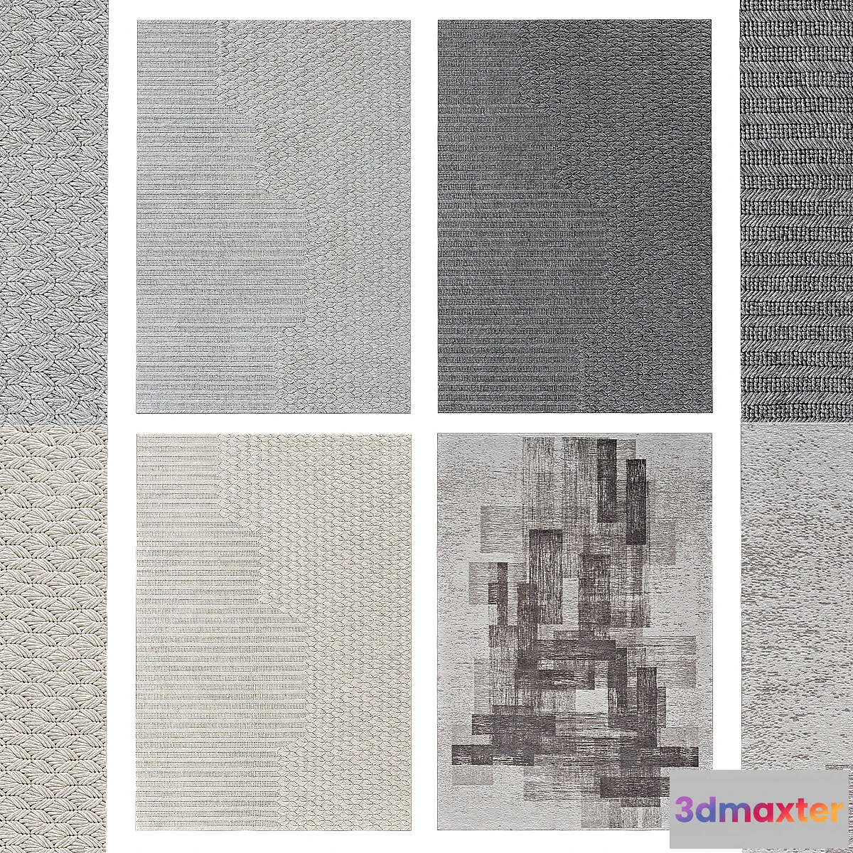 1330916 - Rug collection  No. 037 3D Max