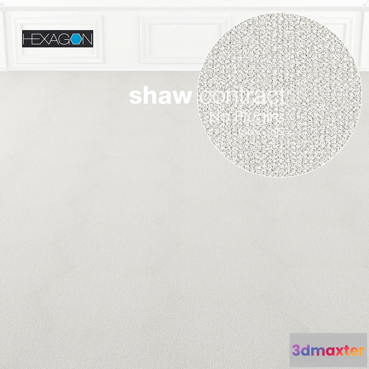 1331172 - Shaw Carpet Hexagon Plane No 2 3D Max