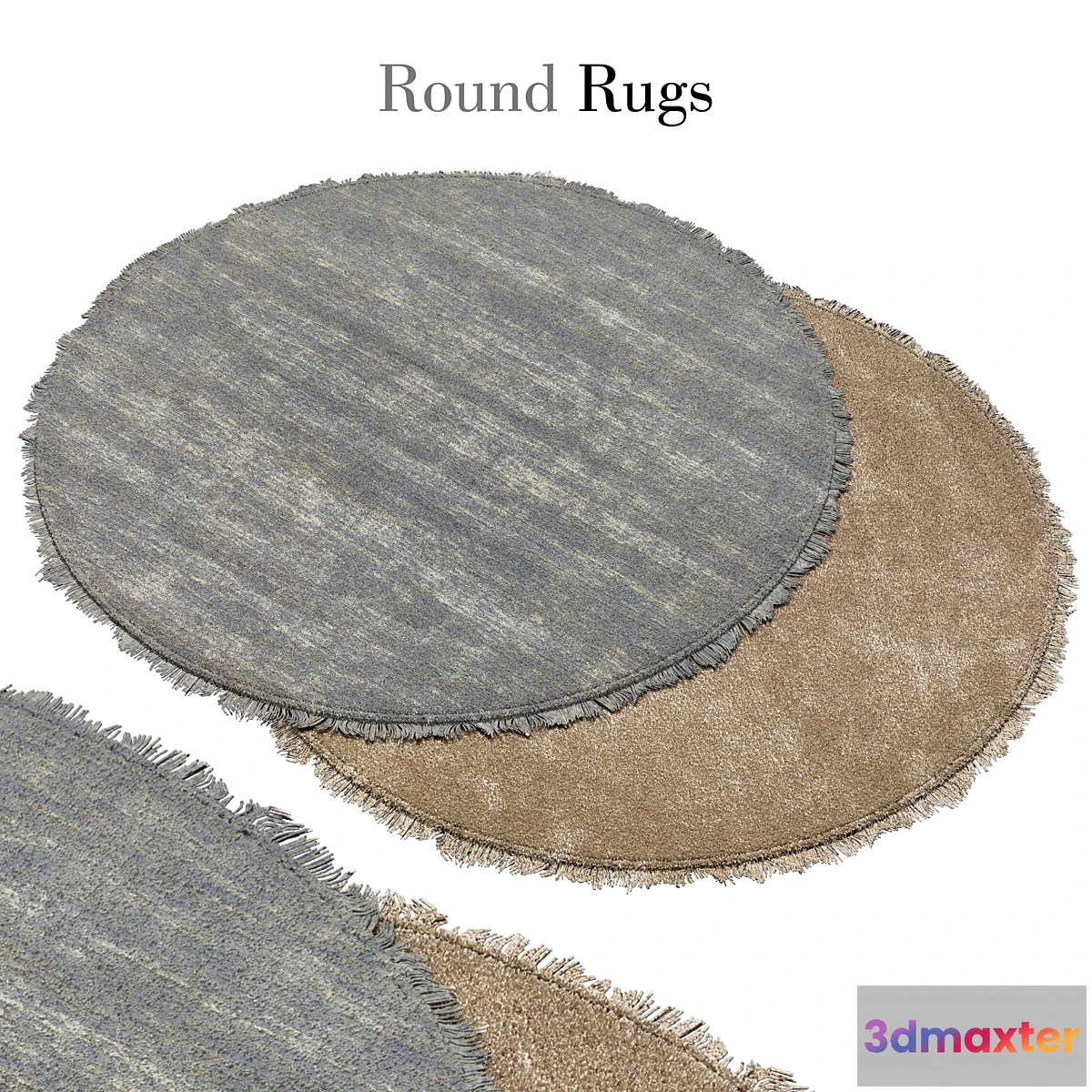1333095 - round rug 10 3D Max