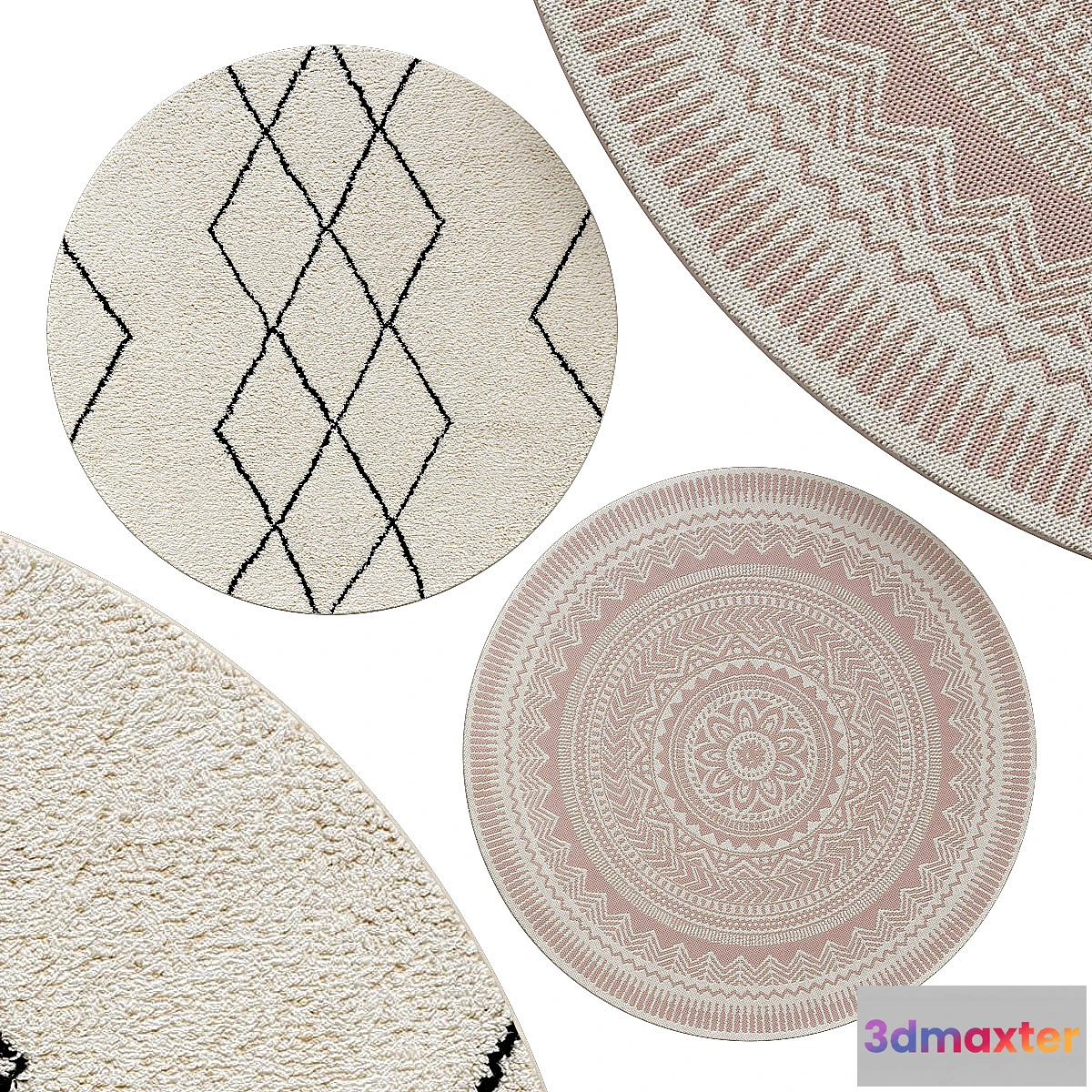 1335564 - Circle rugs  No. 009 3D Max