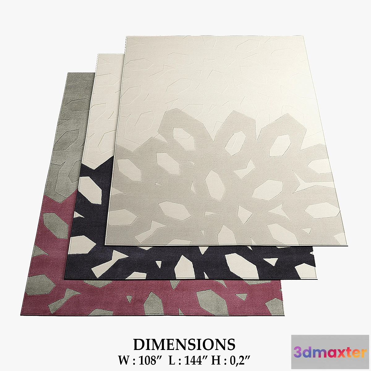 1335692 - Kvadrat Rugs_648 3D Max