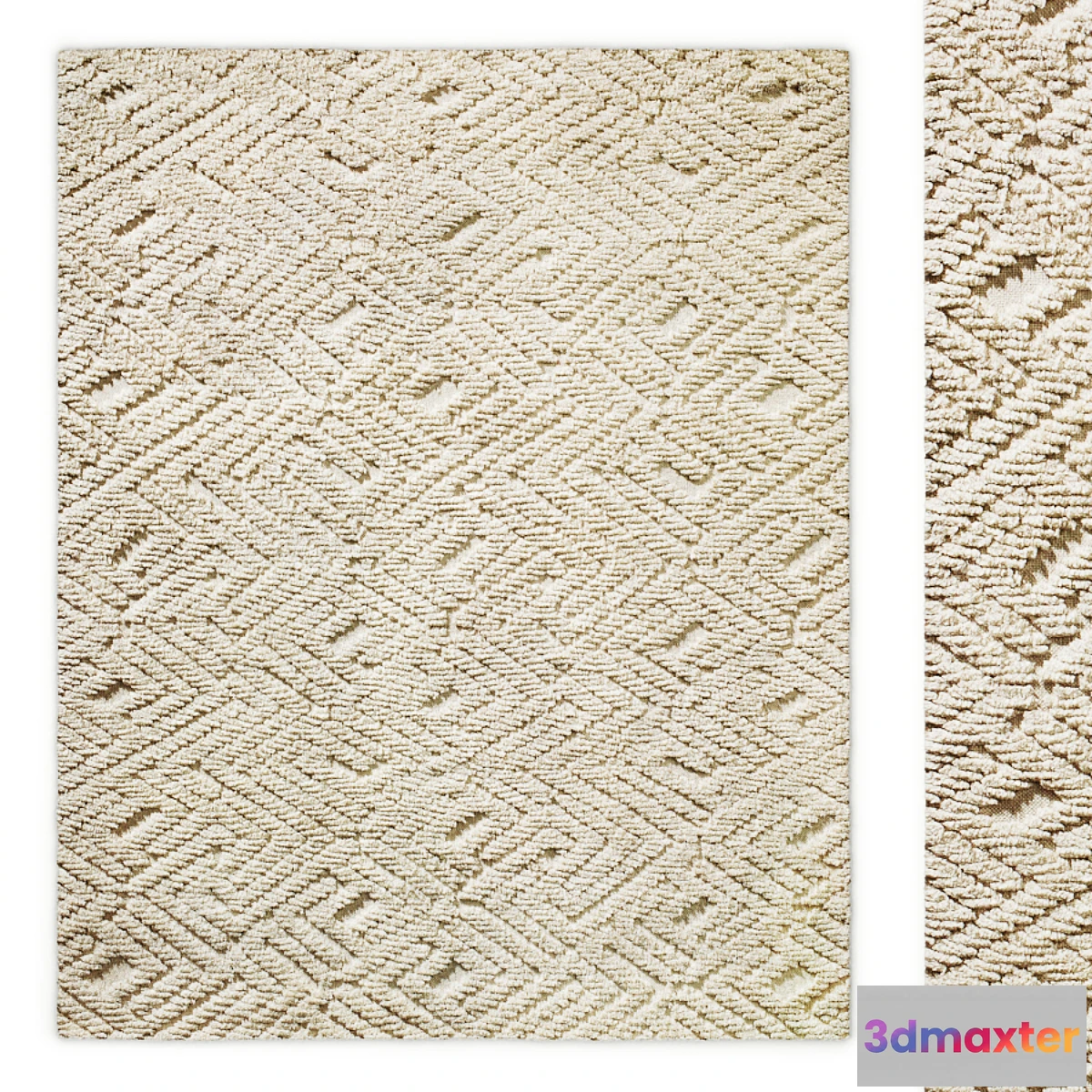 1341952 - Elara Performance Hand-Knotted Rug Restoration Hardware 3D Max