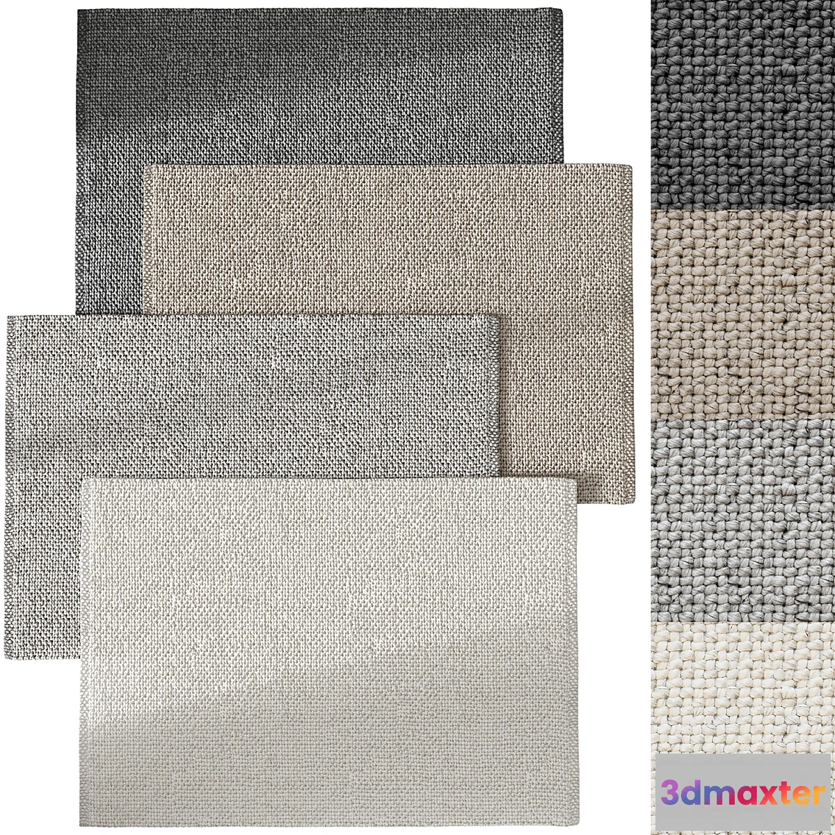 1345756 - Nebraska Floor Rug - No.2 3D Max