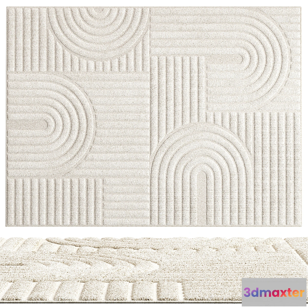 1346147 - Carpet set Quincey 713 3D Max