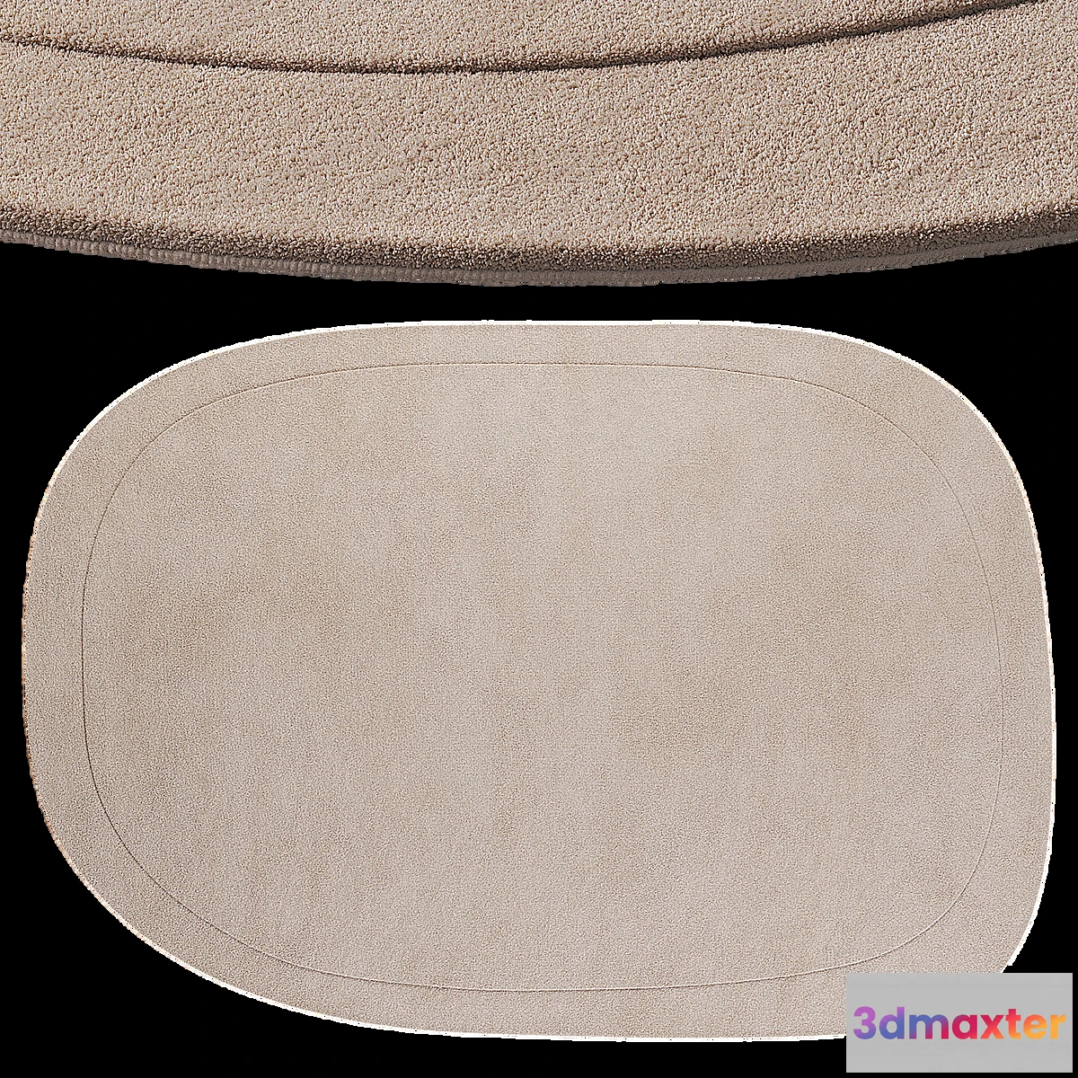 1346309 - Benuta Wool Rug Shape - No.2 3D Max