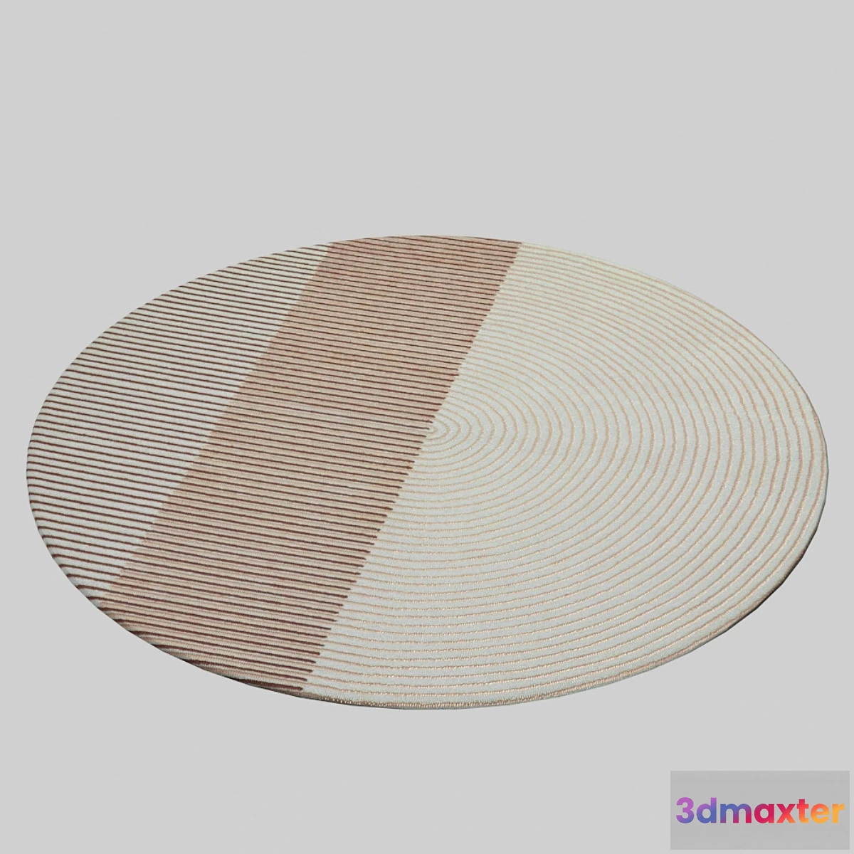 1351059 - PLY PINK By GAN rug round pink 3D Max