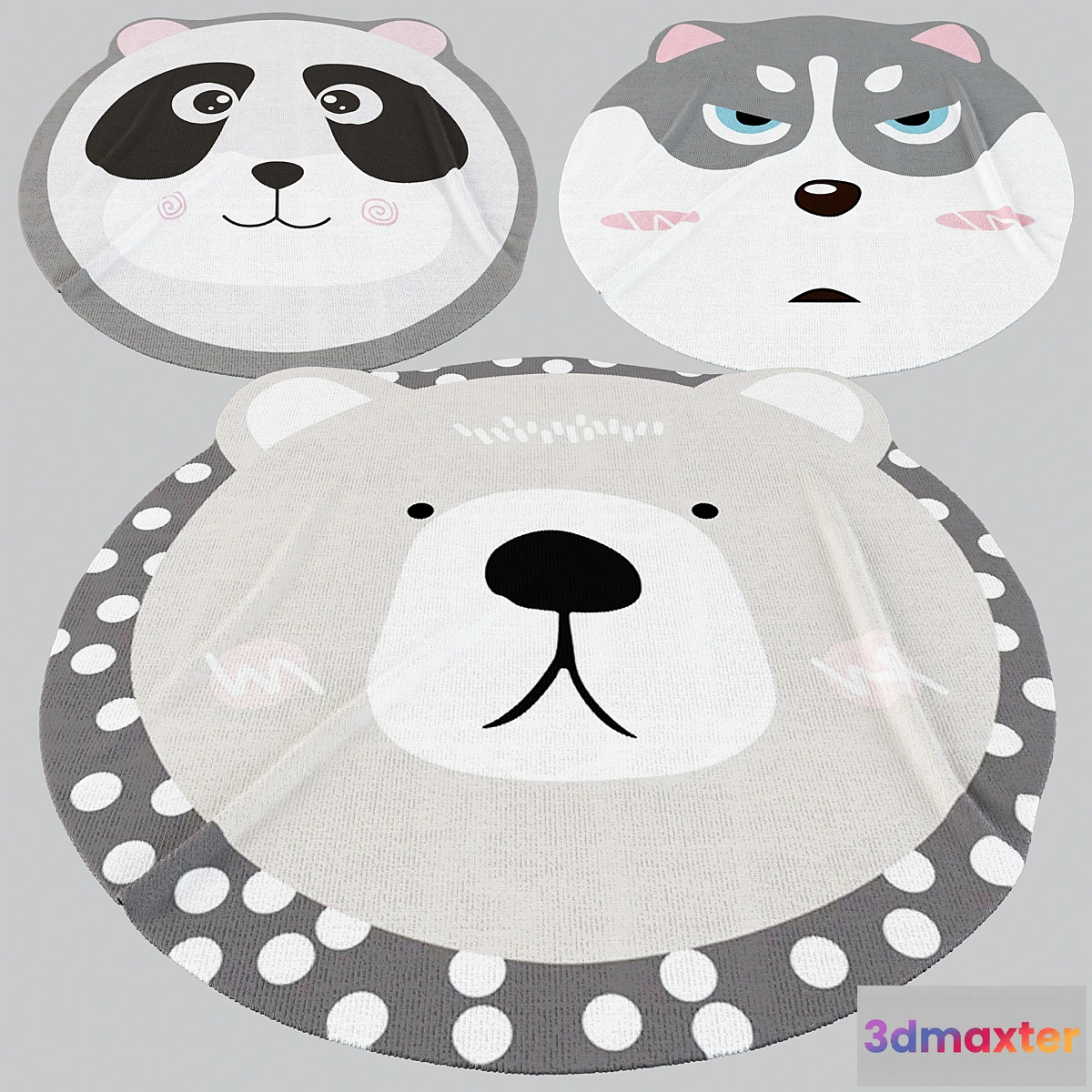 1393584 - Carpet set “Cartoons 9” 3D Max