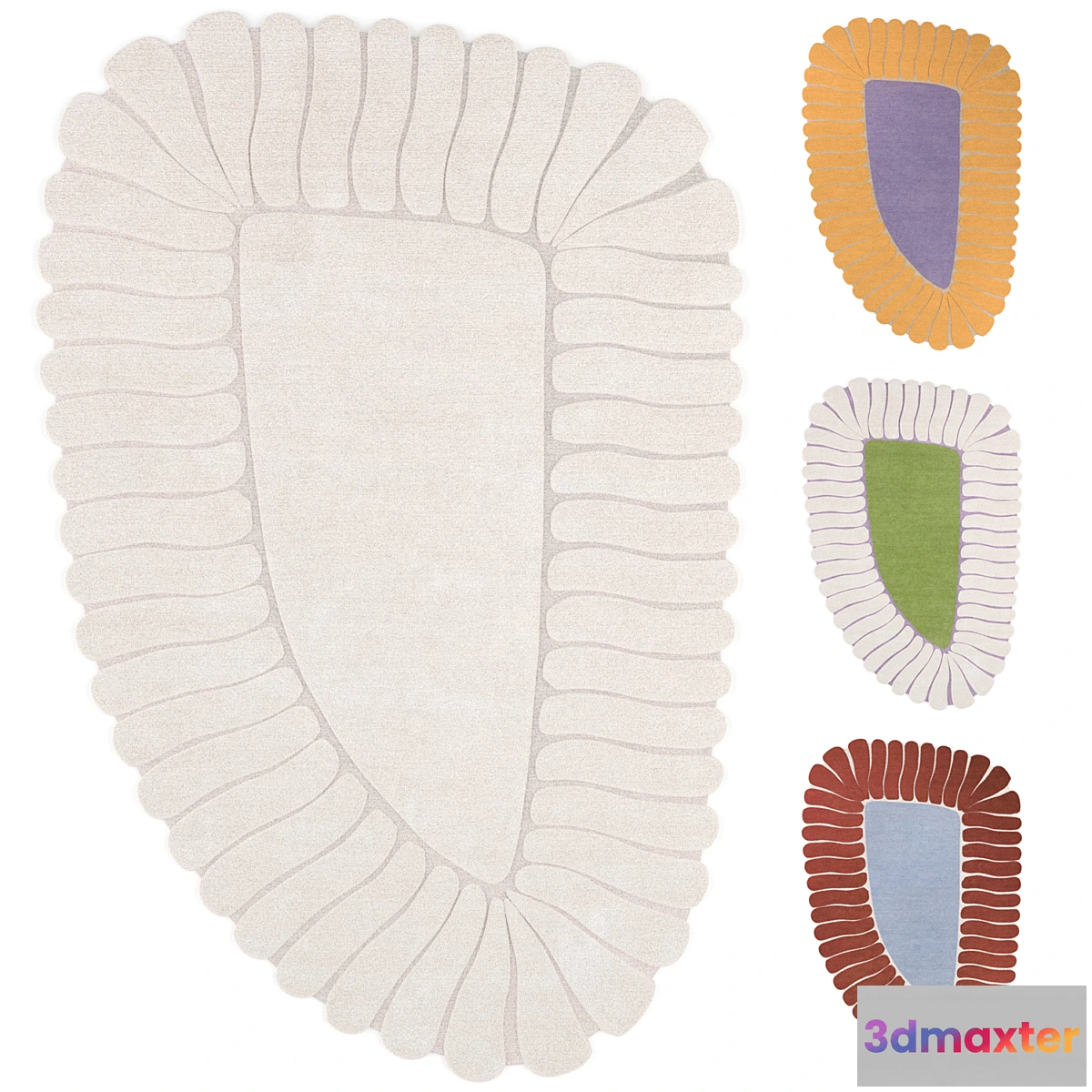 1394268 - CC TAPIS - MAMA NON MAMA MEDIUM 3D Max