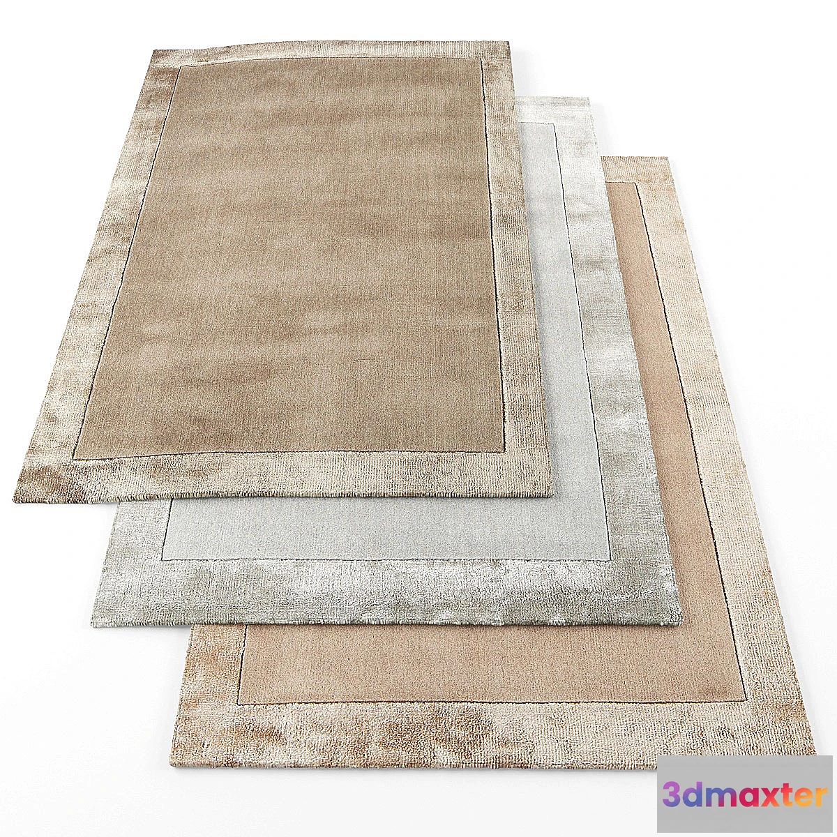 1394548 - Asiatic ascot rugs 3D Max