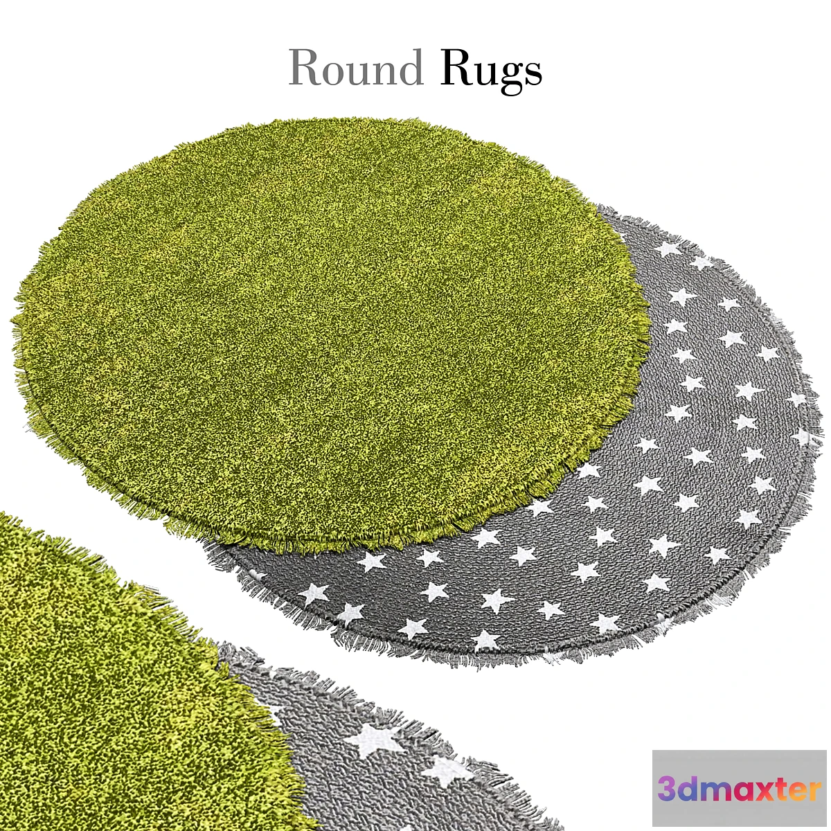 1394934 - round rug 18 3D Max
