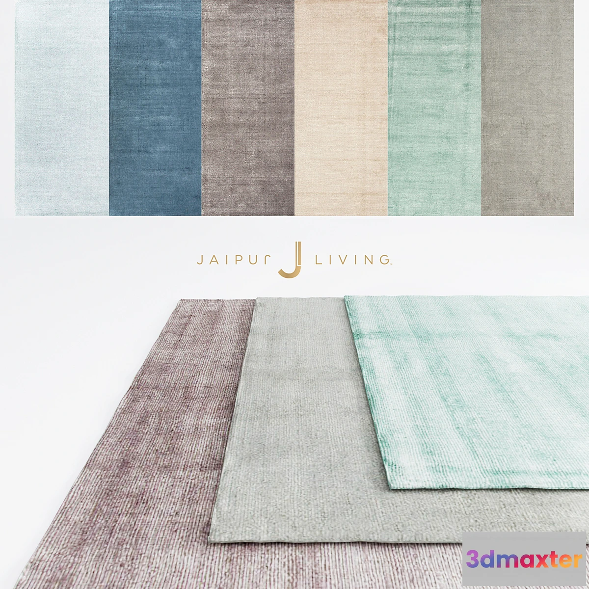 1396800 - Jaipur Kelle Rug From Konstrukt Collection 3D Max