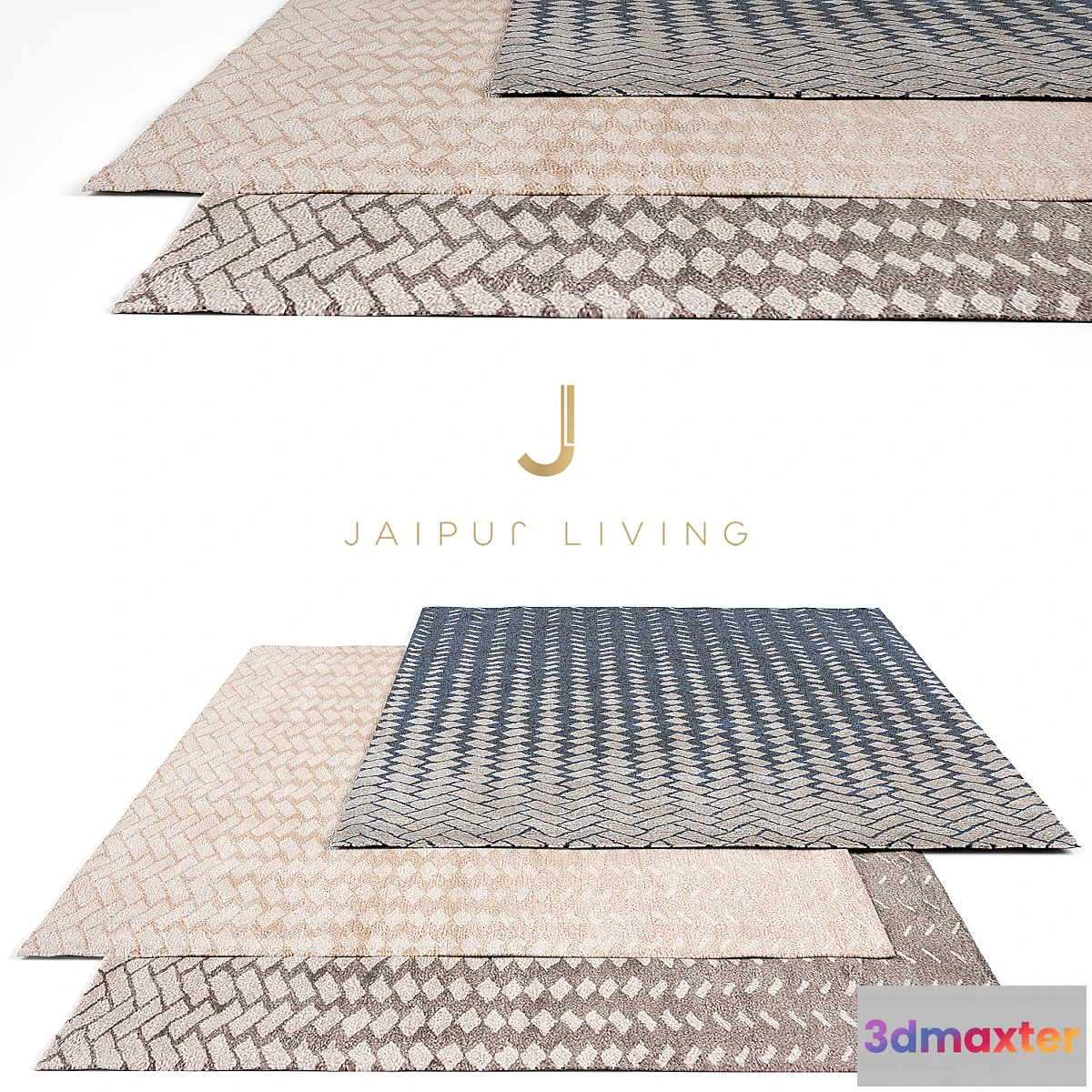 1399364 - Jaipur Living Rug Set 11 3D Max