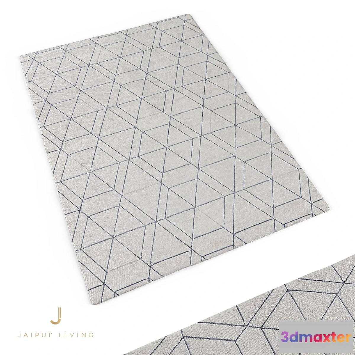 1399926 - Jaipur Living Paulina Gray 3D Max