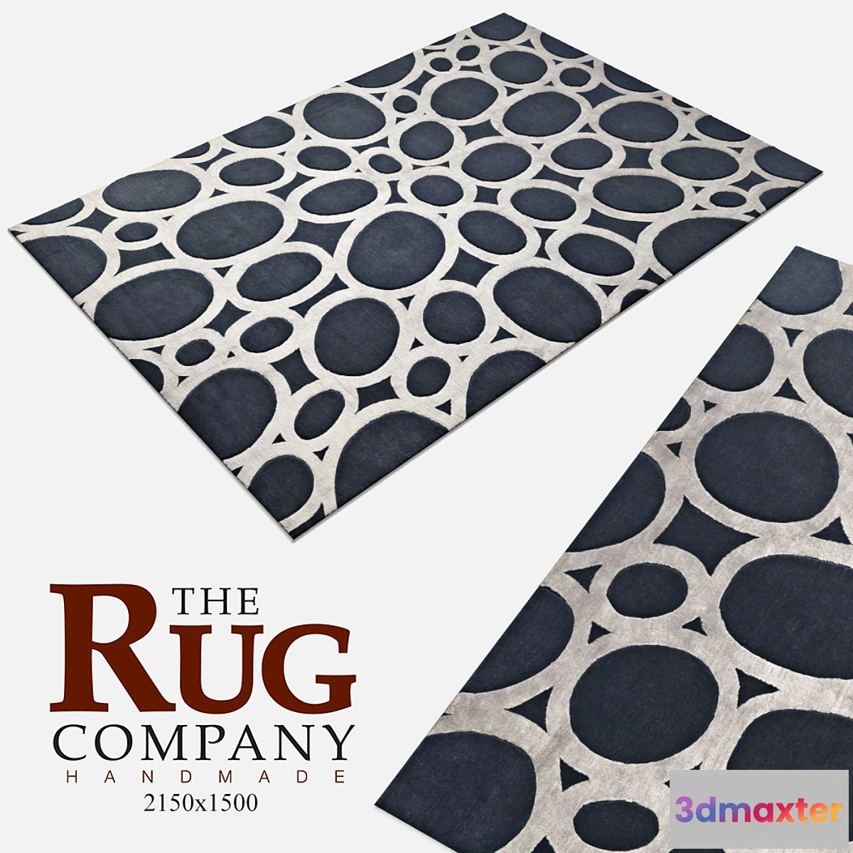 1400054 - Kover_david-rockwell-silverrings-rug_55 3D Max