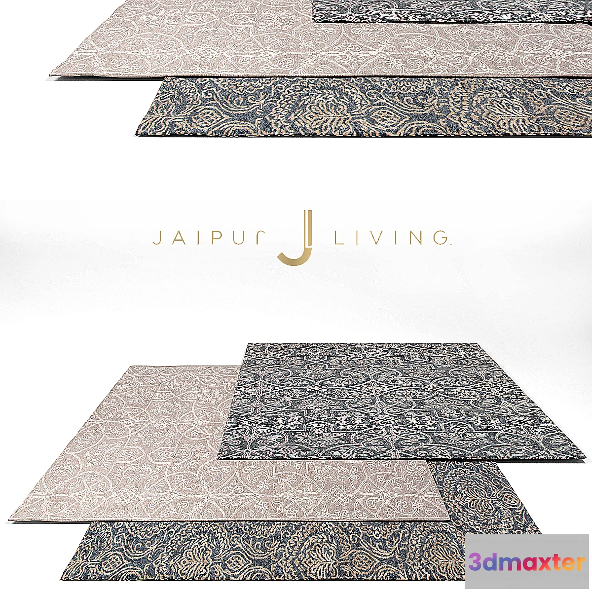 1403972 - Jaipur Living Classic Rug Set 1 3D Max