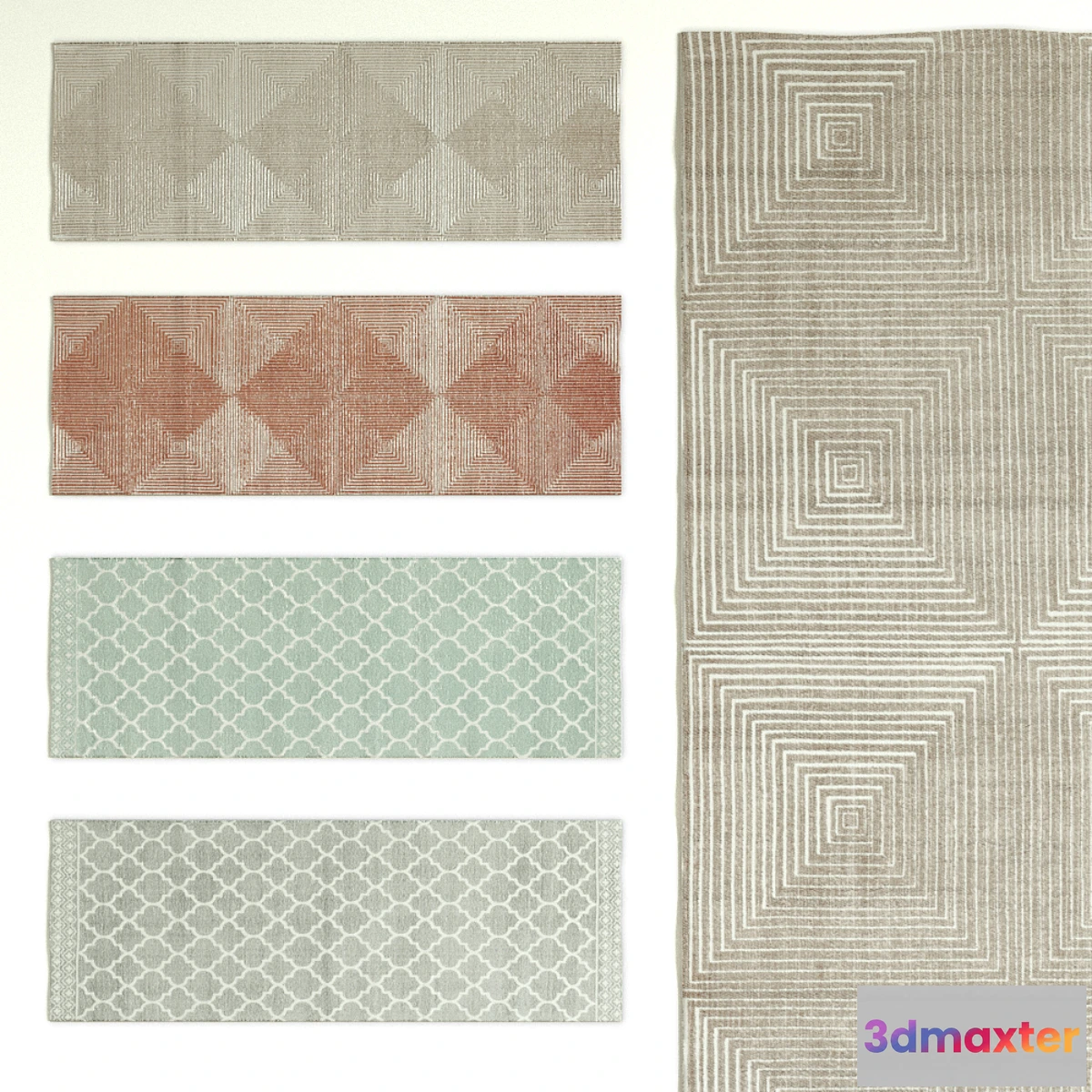 1404342 - CARPET TRACK H & M 3D Max