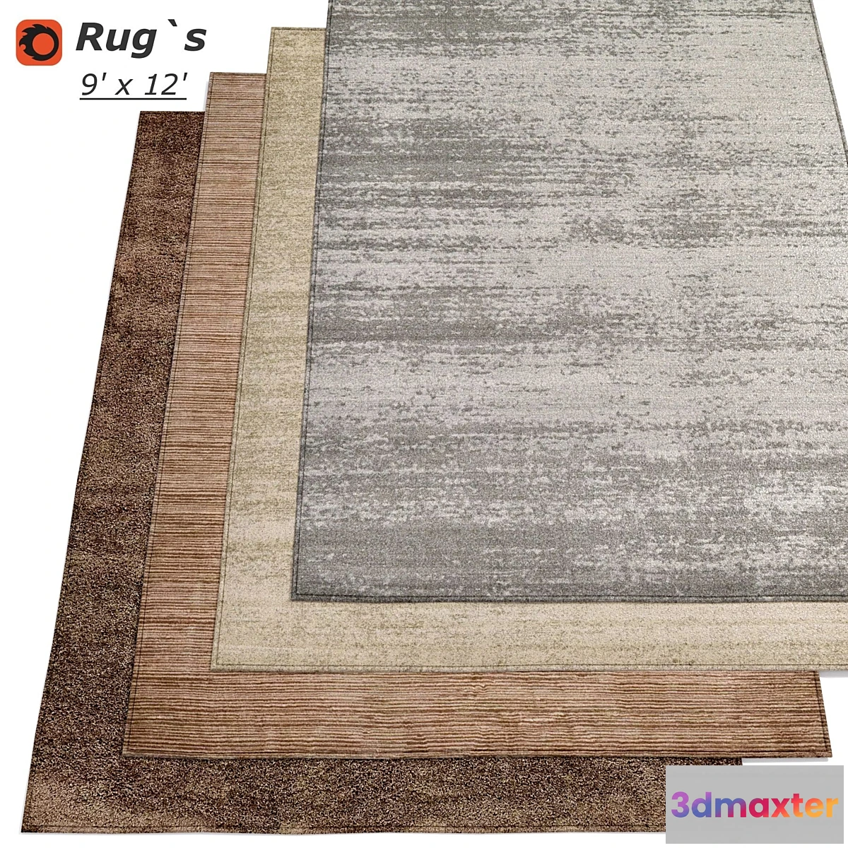 1405952 - Rug`s set 002 3D Max