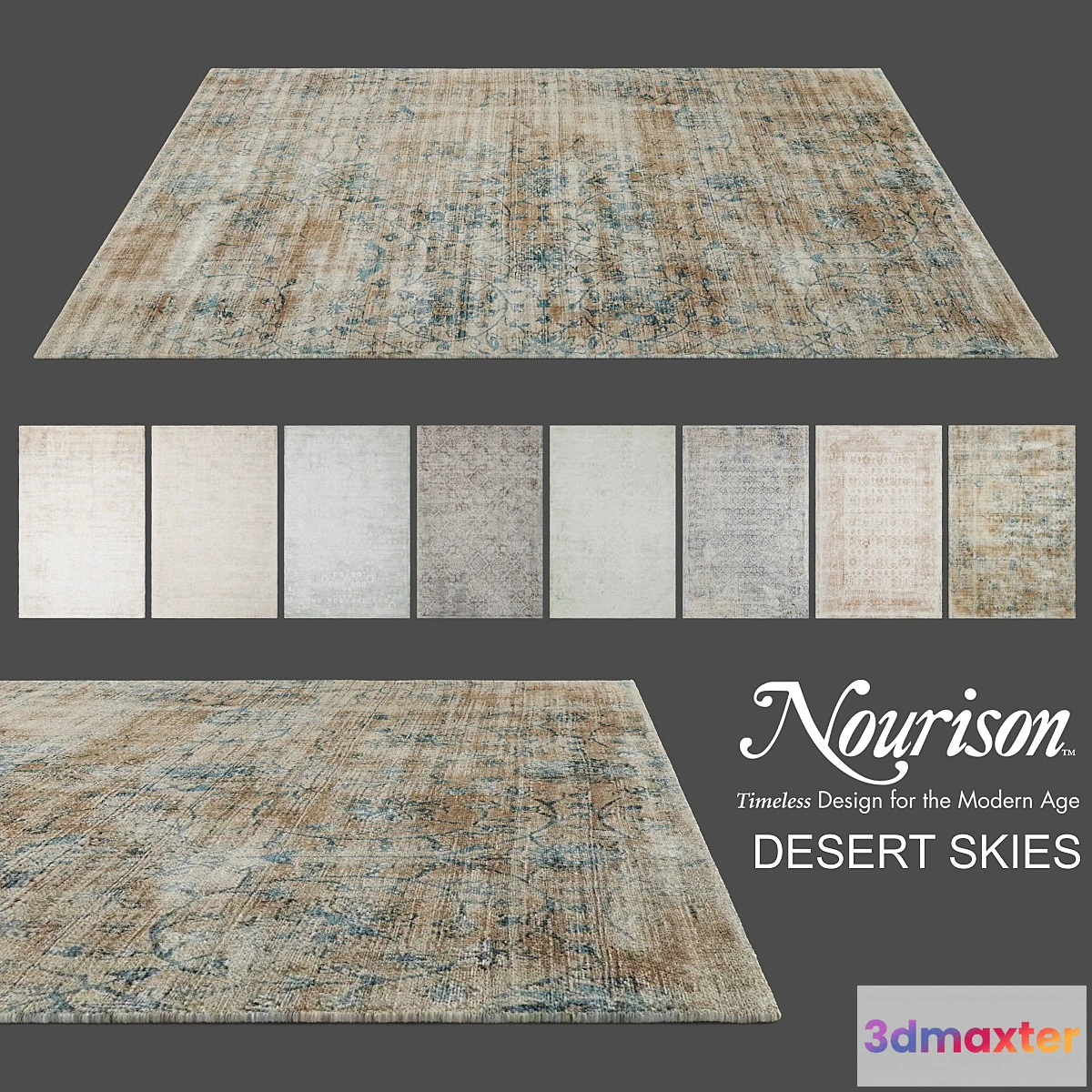 1406990 - Nourison Desert Skies 3D Max