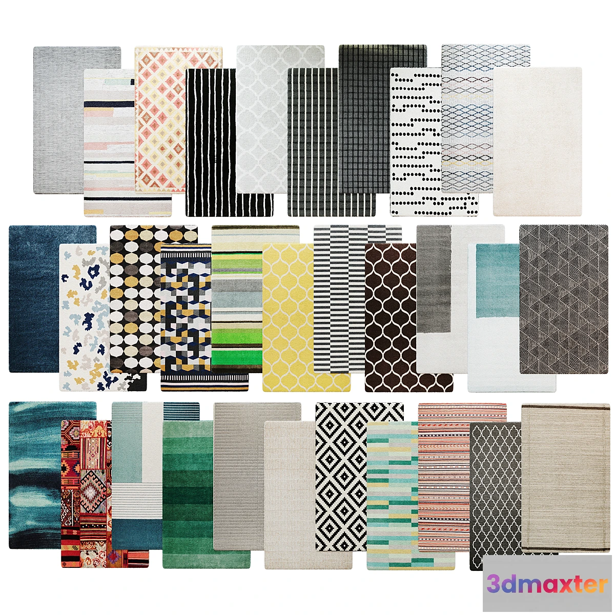 1407154 - 32 IKEA Rug Collection 3D Max