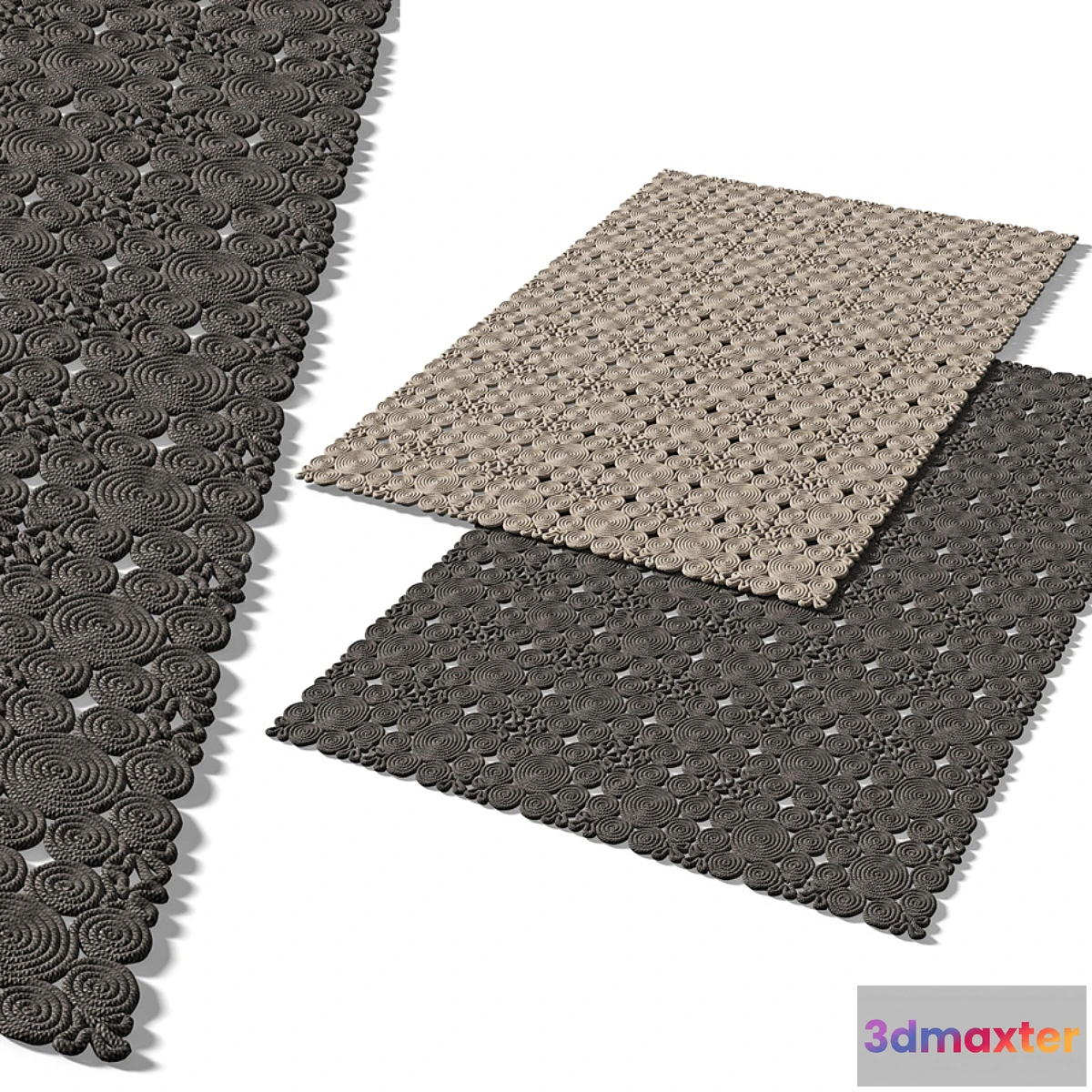 1407598 - Knitted Rug 3D Max