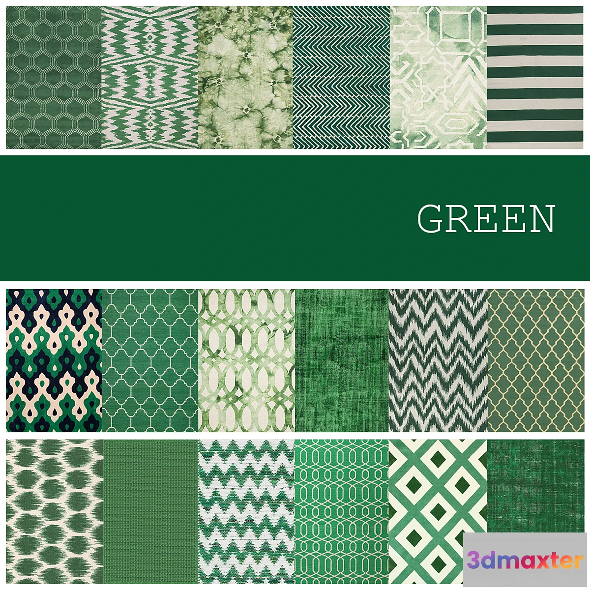 1410840 - 18 carpet color GREEN 3D Max