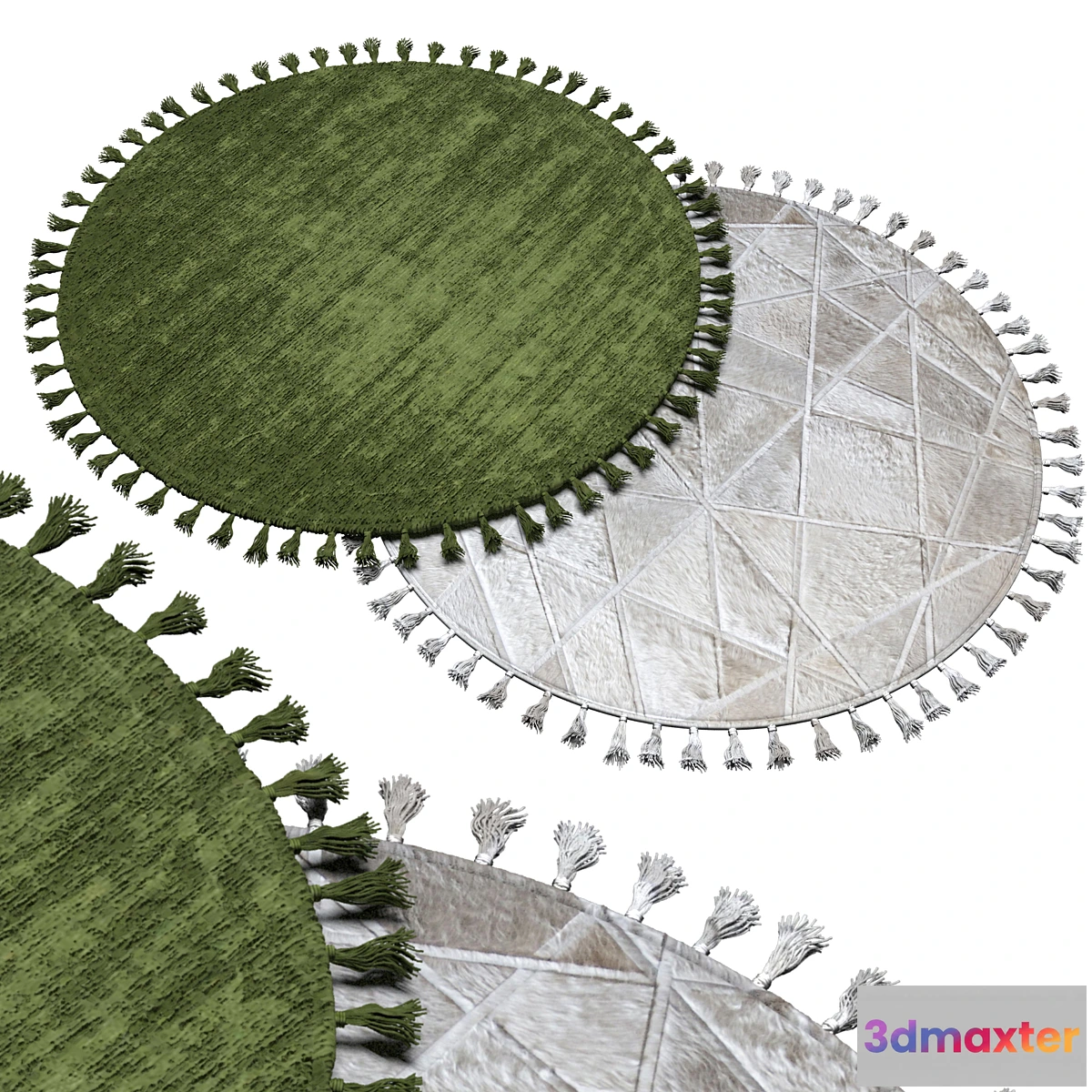 1418400 - round carpets 3D Max