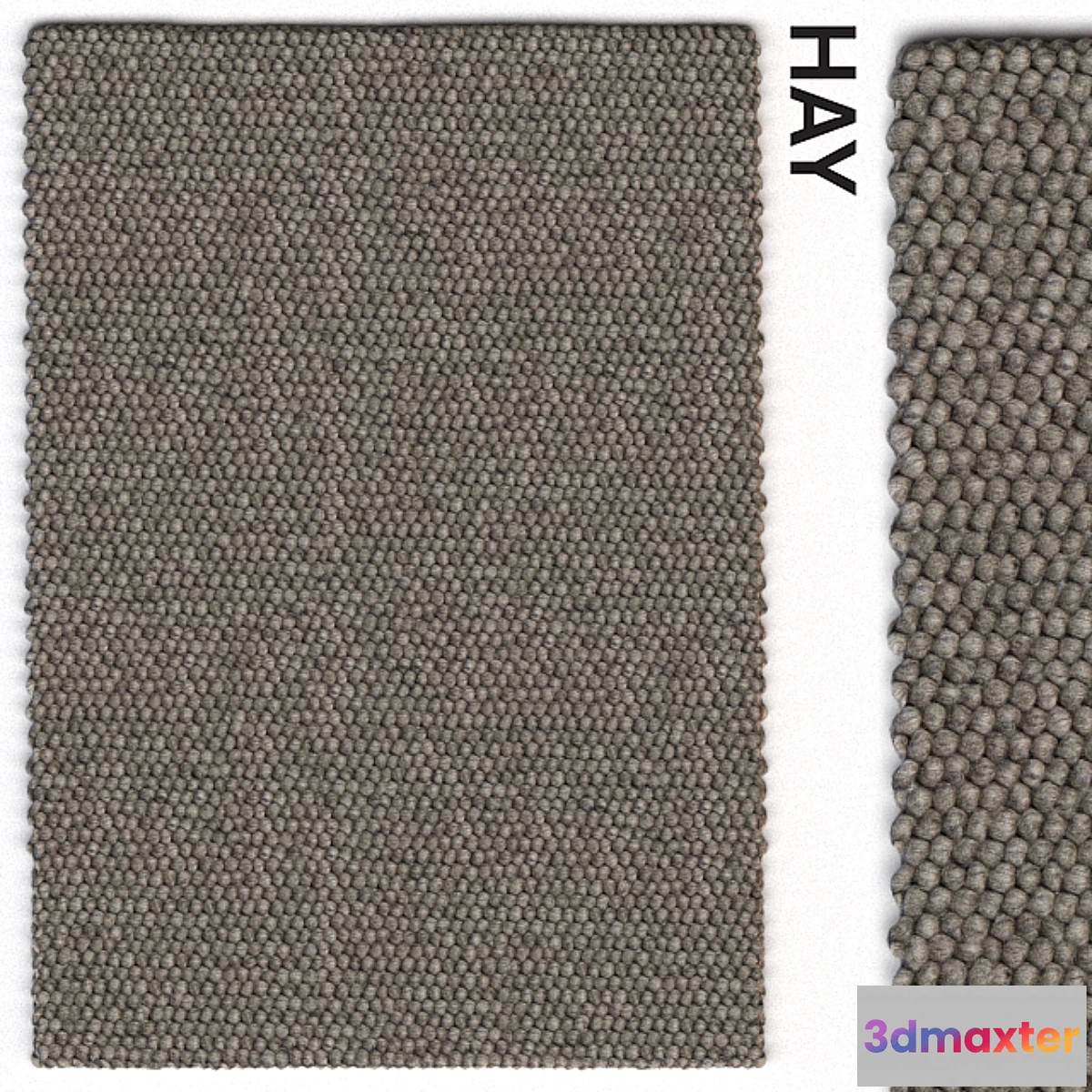 1420570 - Rug HAY Peas Dark Gray Rug 3D Max