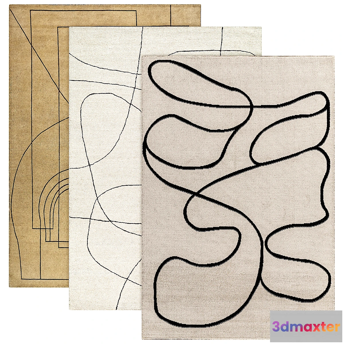 1425404 - Design rugs 3D Max