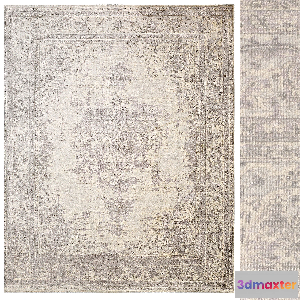 1425880 - Oudrey Hand-Knotted Wool Rug 3D Max