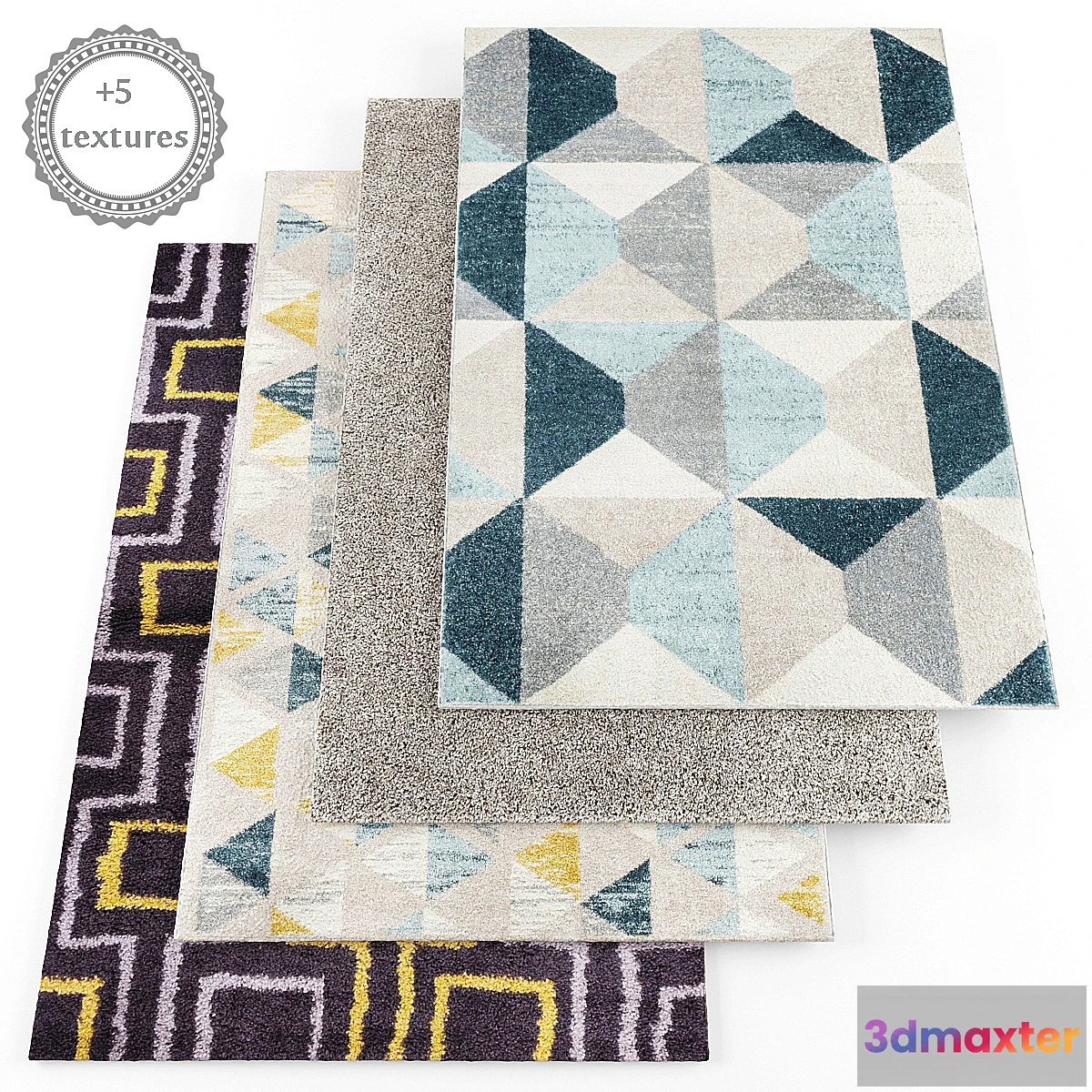 1425960 - Rugs set62 3D Max