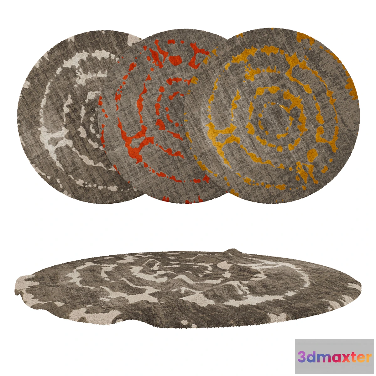 1426322 - Round Carpets Set 267 3D Max