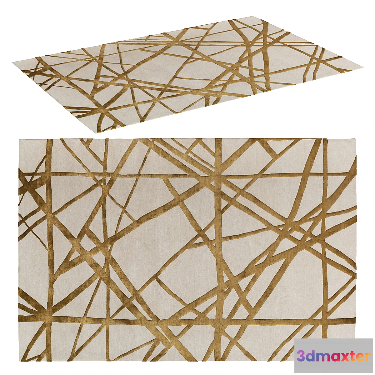 1428350 - Carpet therugcompany model Channels Copper 3D Max