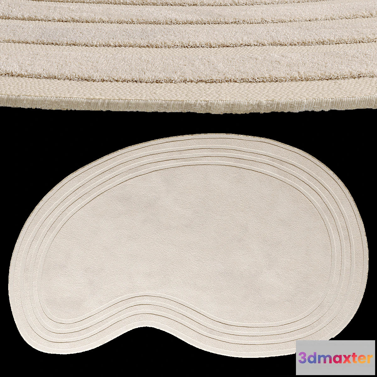 1429696 - Tufted Halle Rug 3D Max