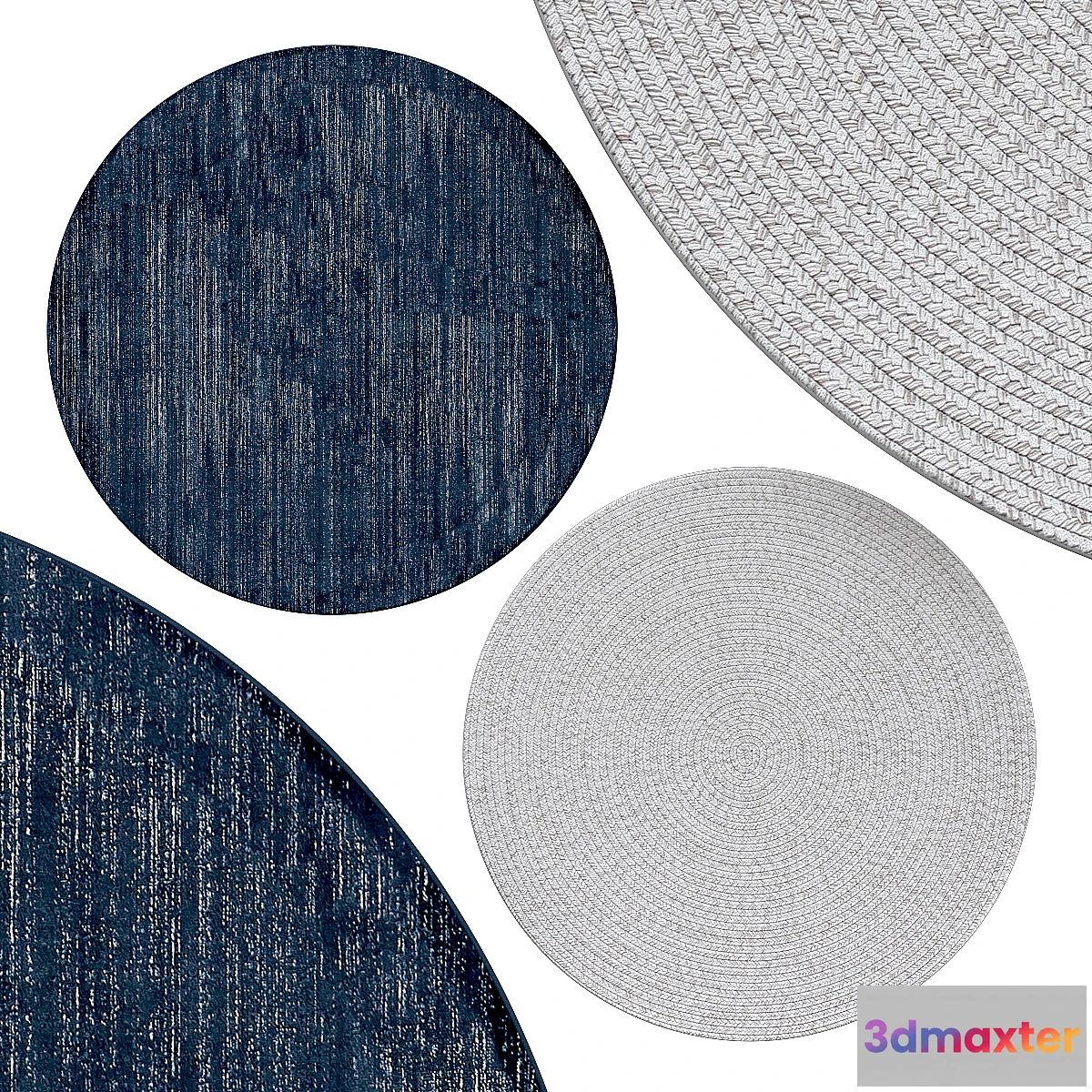 1433132 - Circle rugs  No. 187 3D Max