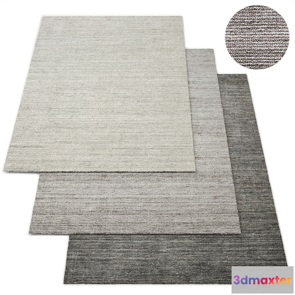 1434308 - Tome Performance Handwoven Rug Collection Restoration Hardware 3D Max