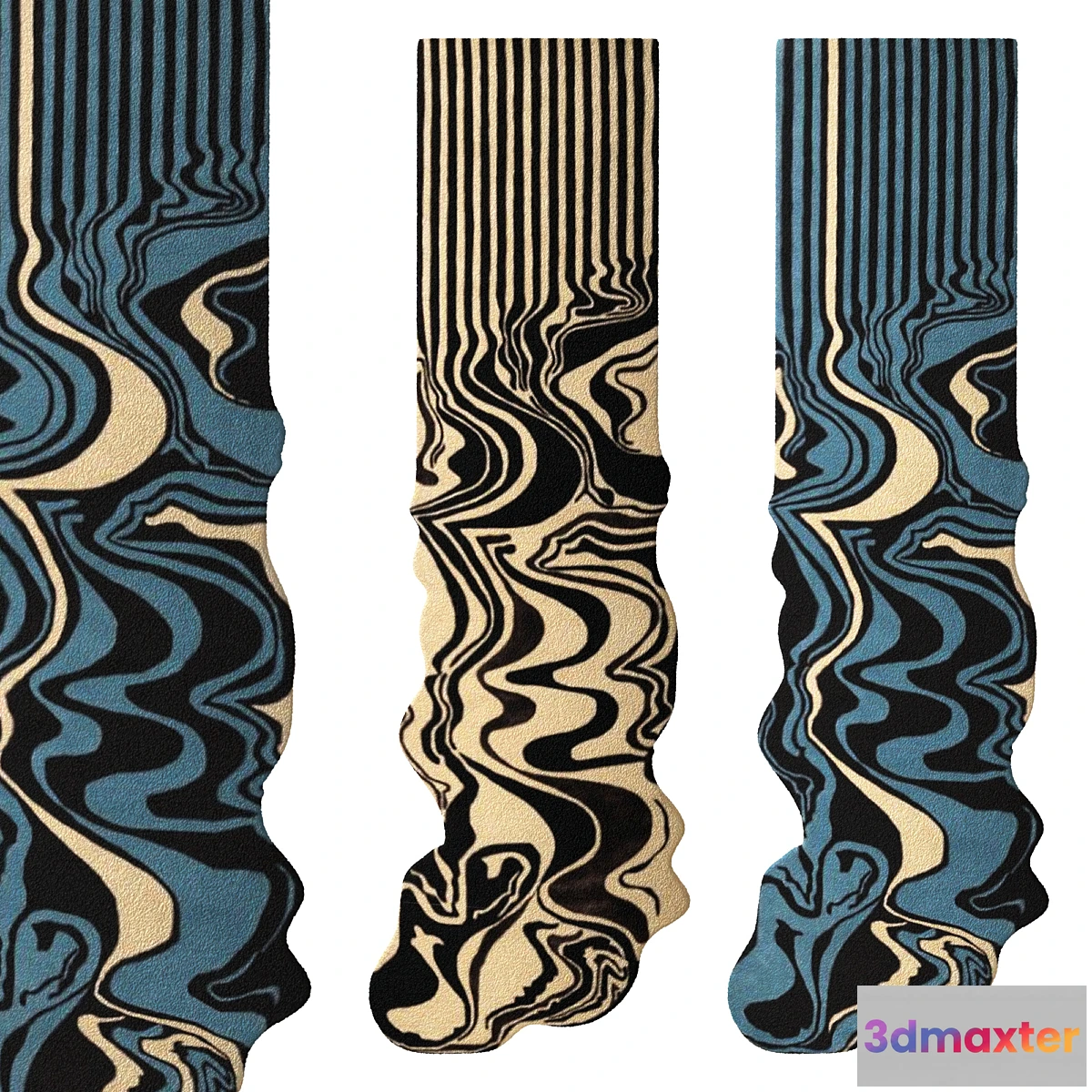 1439184 - Carpet Melting runner navy by Floor Story 3D Max