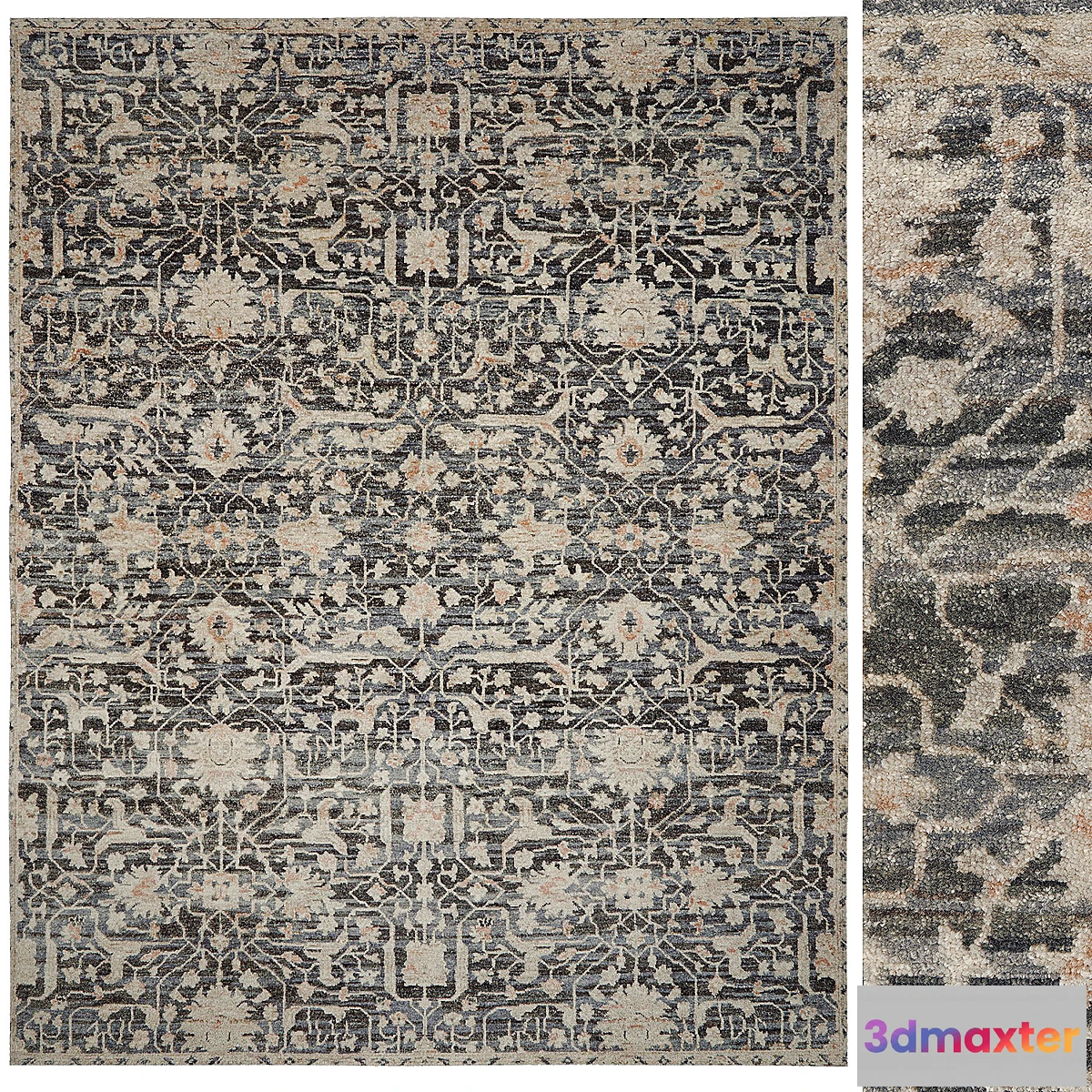 1439674 - Orleans Hand-Knotted Rug 3D Max