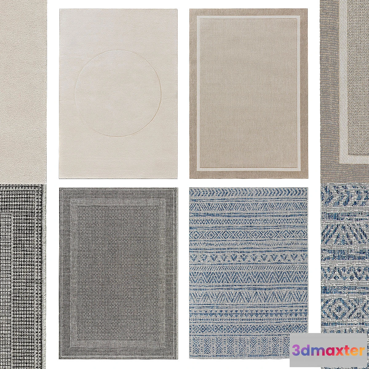 1440058 - Rug collection  Number 011 3D Max