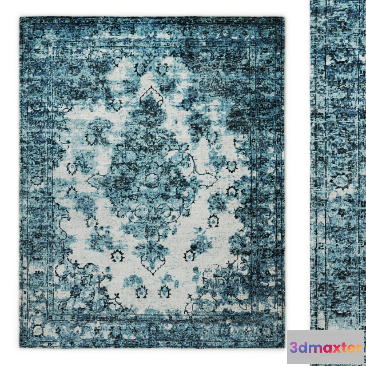 1441000 - Amora Hand-Knotted Wool Rug RH 3D Max