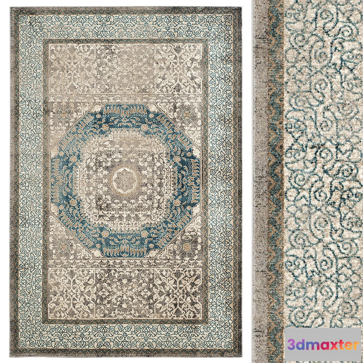 1441848 - Catriona Rug 3D Max