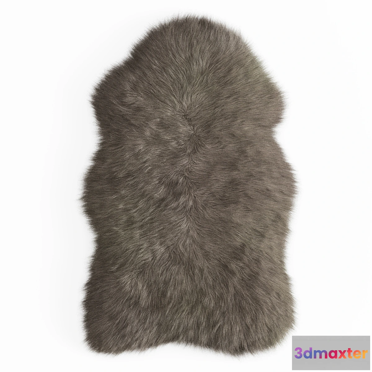 1442974 - Faux Fur Mongolian Rug 3D Max