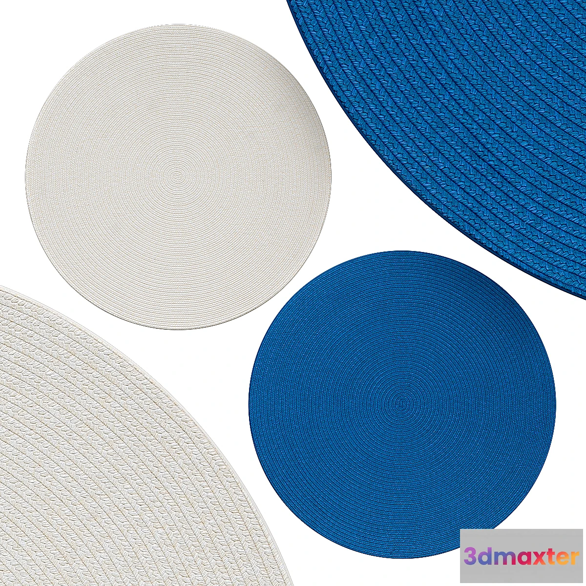 1443412 - Circle rugs  No. 181 3D Max