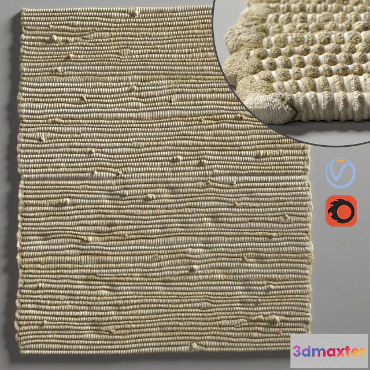1445090 - Rope carpet 3D Max