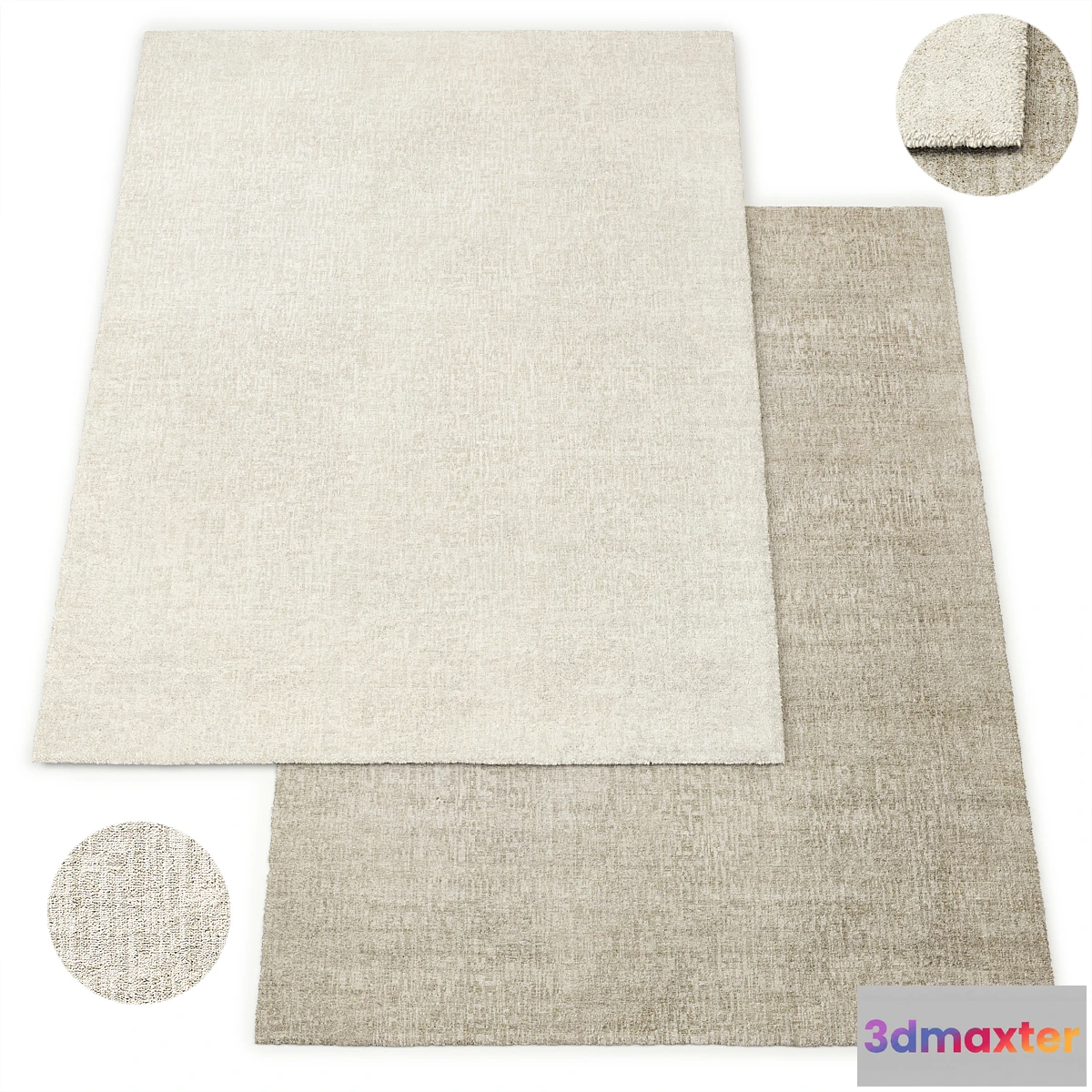 1446482 - Matrice Hand-Knotted Wool Rug Restoration Hardware 3D Max