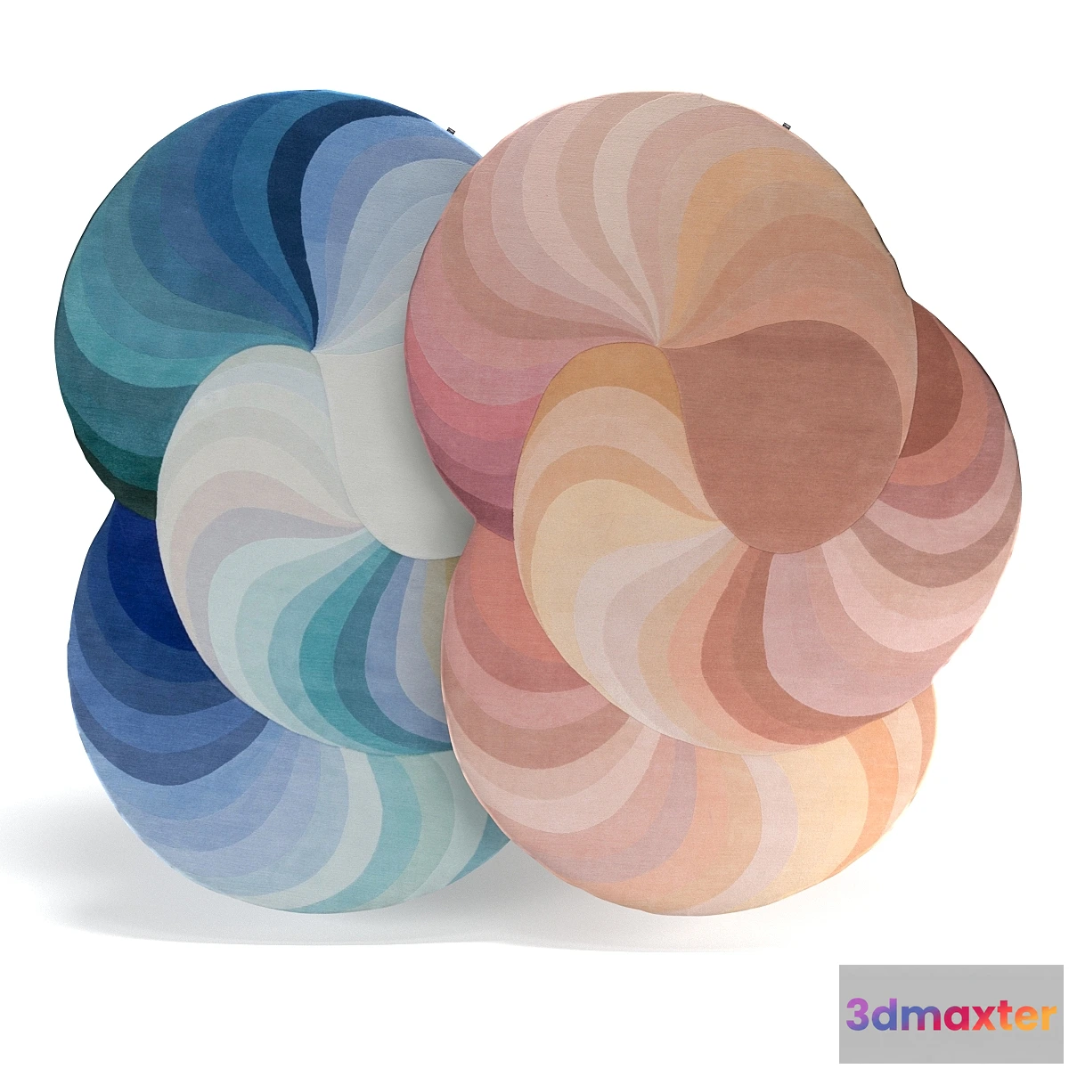 1449716 - Slinkie rug by CC-Tapis 3D Max