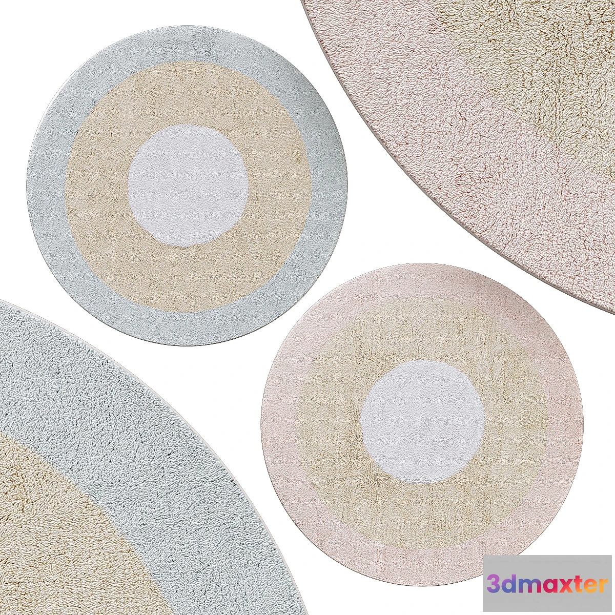 1449922 - Circle rugs  No. 113 3D Max
