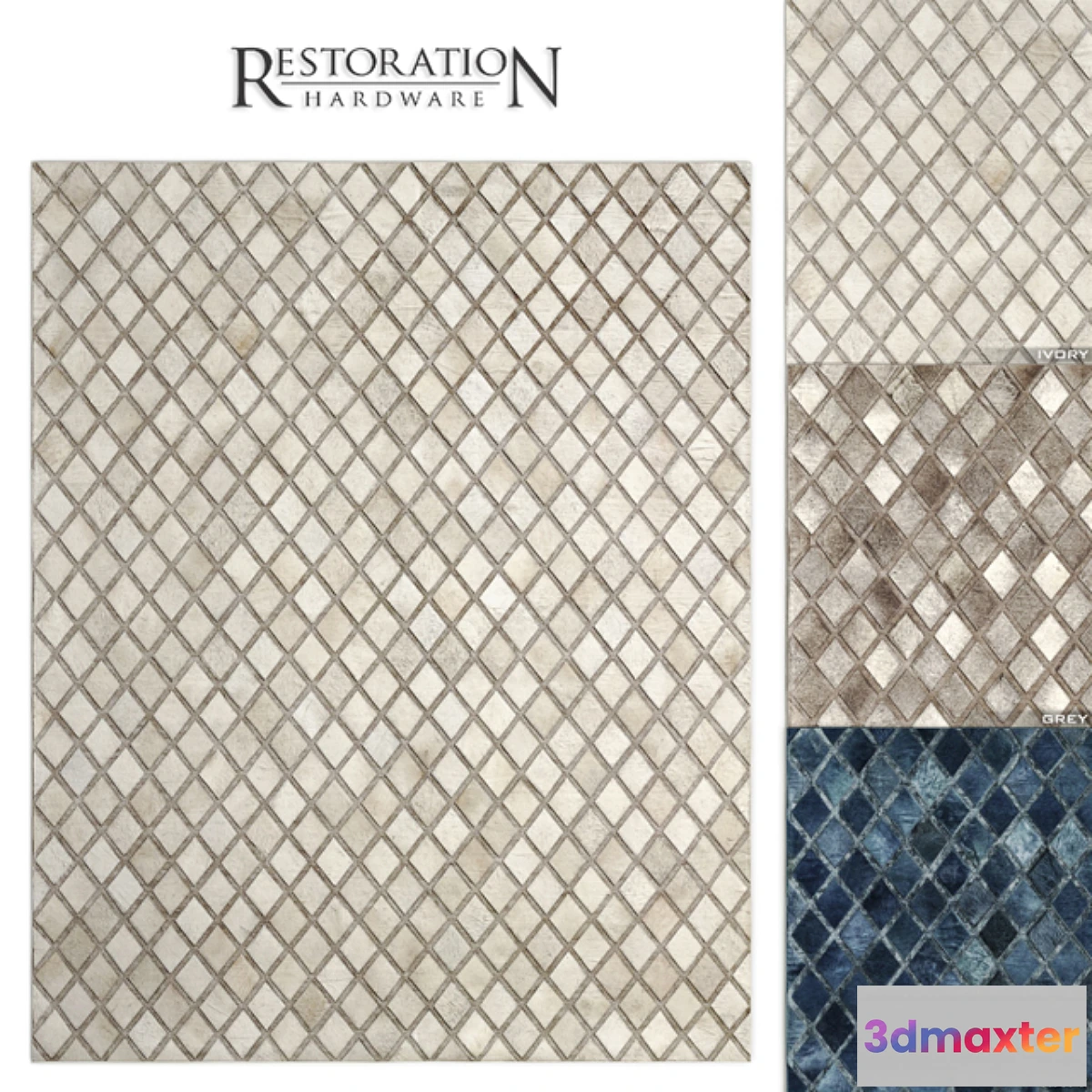 1450058 - Paragon Hide Rug RH 3D Max