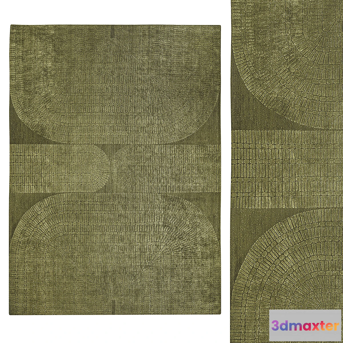 1450334 - Fontenay Rug by La Manufacture Cogolin 3D Max