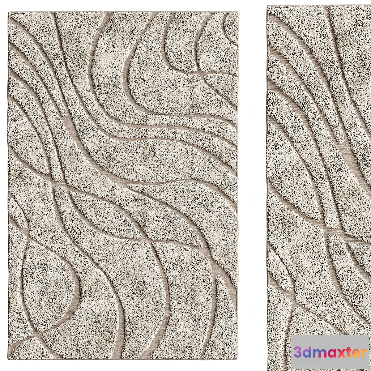1450760 - Carpet SAFAVIEH Florida Shag Collection 3D Max