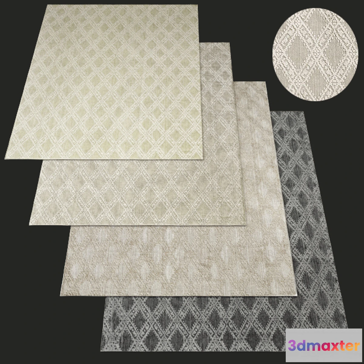 1451452 - Espaldar Rug RH 3D Max
